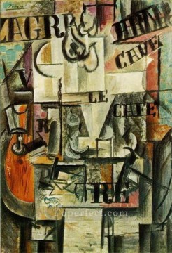 抽象的かつ装飾的 Painting - コンポティエ 1917 キュビスト